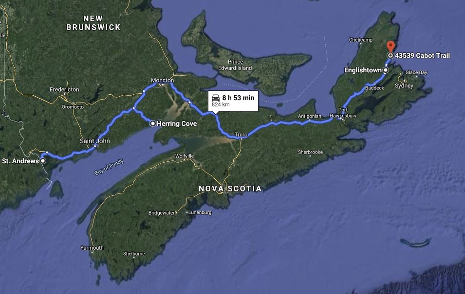 To Cape Breton